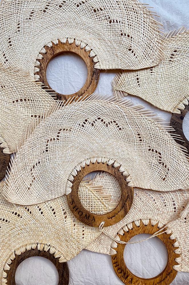 Personalized  circular woven fans