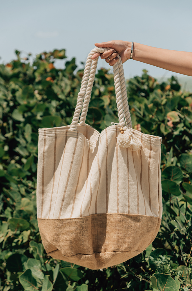 oversized canvas bag