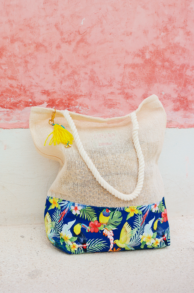 tropical wedding welcome bags