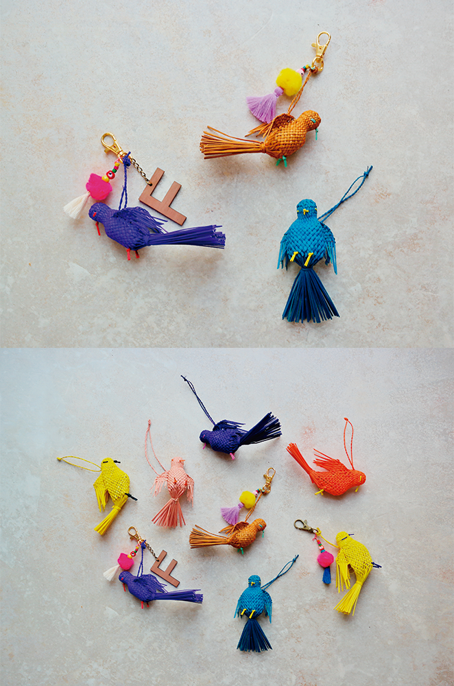 personalized bird keychains